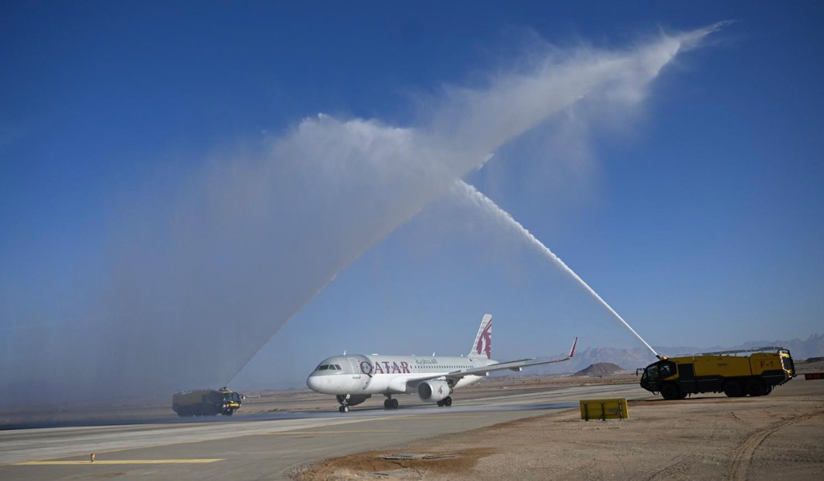 Qatar Airways launches flight to NEOM in Saudi Arabia